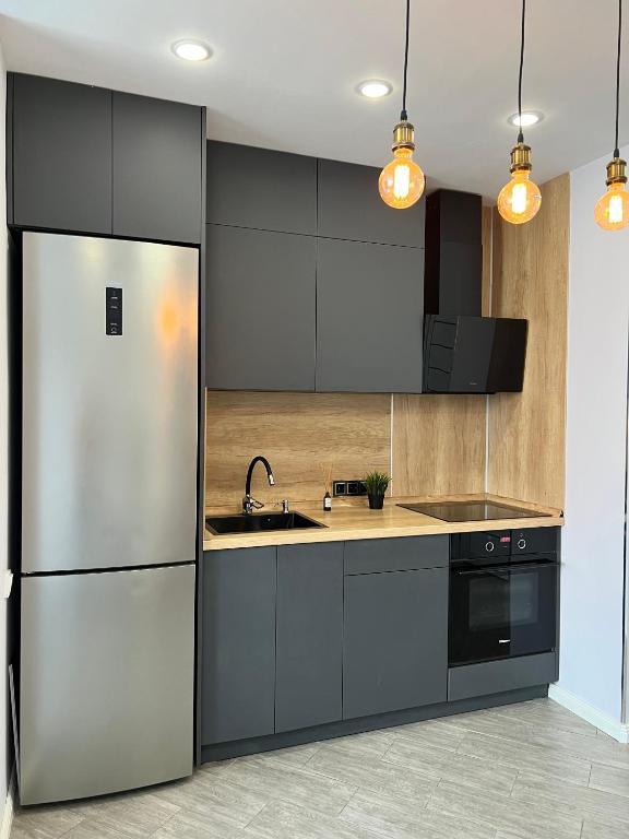 Современная квартира в новом доме - One-Bedroom Apartment