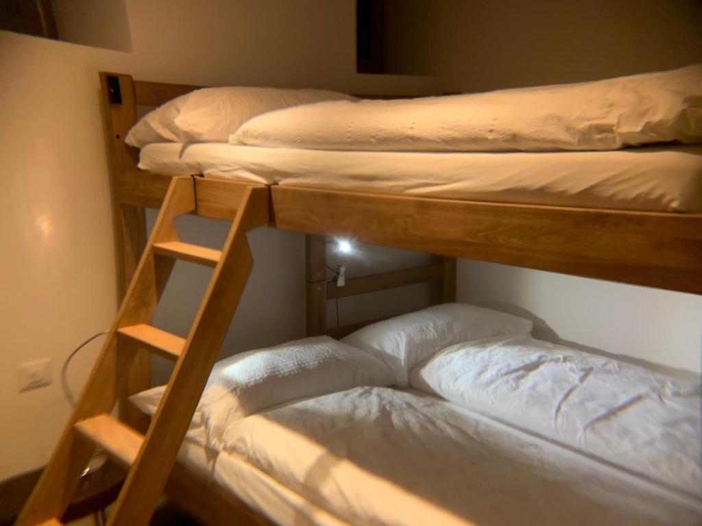 Postel nebo postele na pokoji v ubytování Châlet Birkhahn