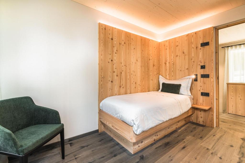 Postel nebo postele na pokoji v ubytování Amie Chalet