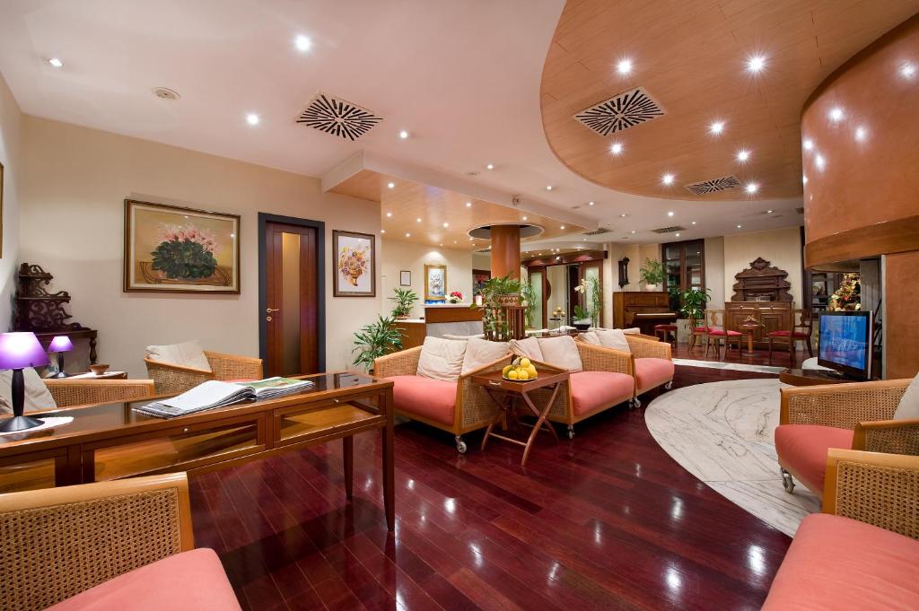 Posezení v ubytování Hotel Campelli