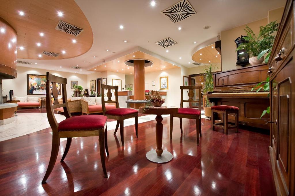 Posezení v ubytování Hotel Campelli