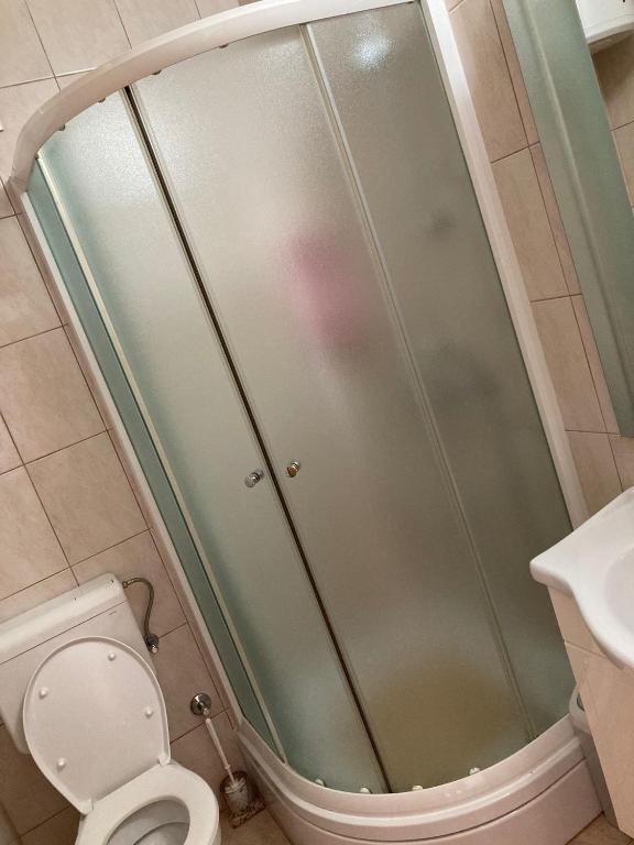 Koupelna v ubytování MIR