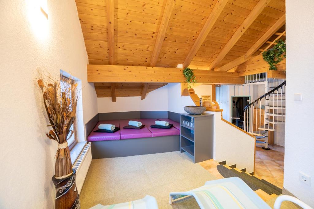 Postel nebo postele na pokoji v ubytování Erlebnishotel Kärnten-Mölltal 3 Stern Superior