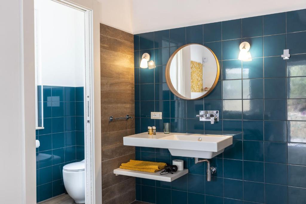 Koupelna v ubytování I Gelsomini Guest House