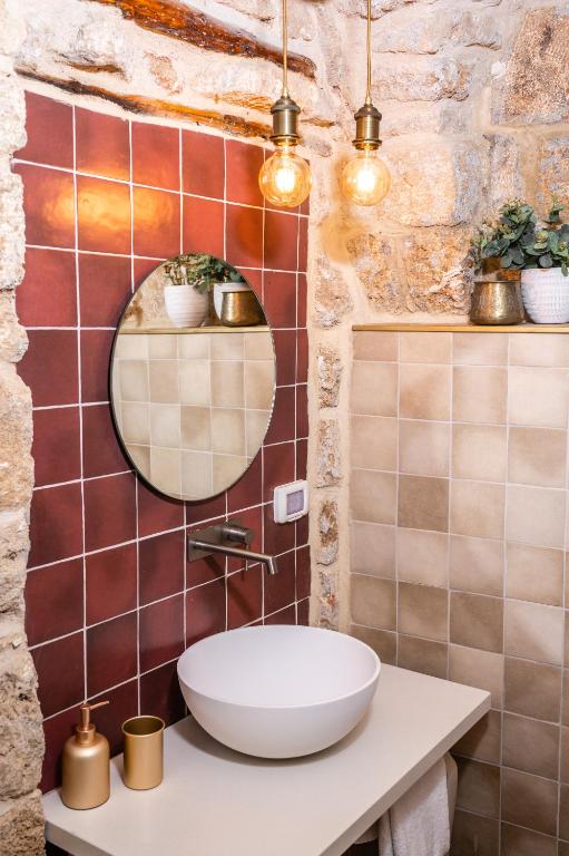 A bathroom at Jozefin