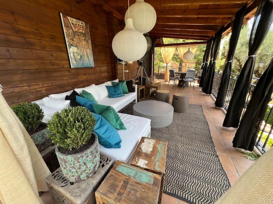 A seating area at La Amapola