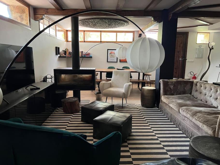 A seating area at La Amapola