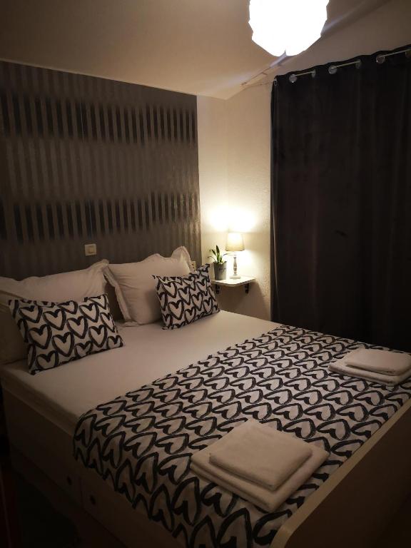 Posteľ alebo postele v izbe v ubytovaní Apartman Dane