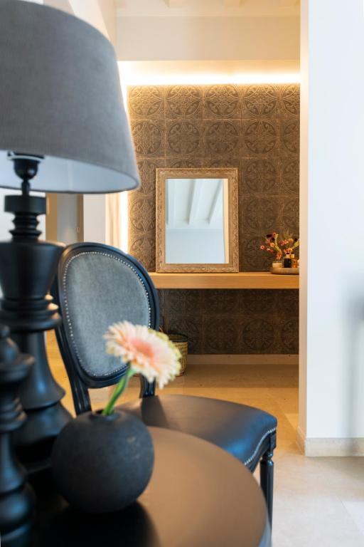 Posezení v ubytování Melindis B&B