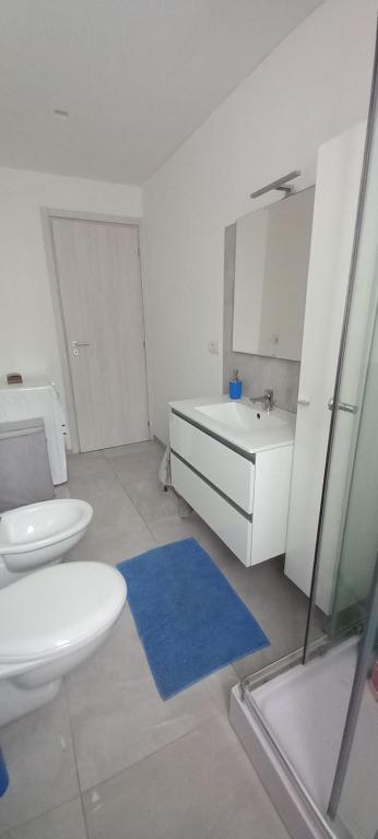 Koupelna v ubytování Casa Martina