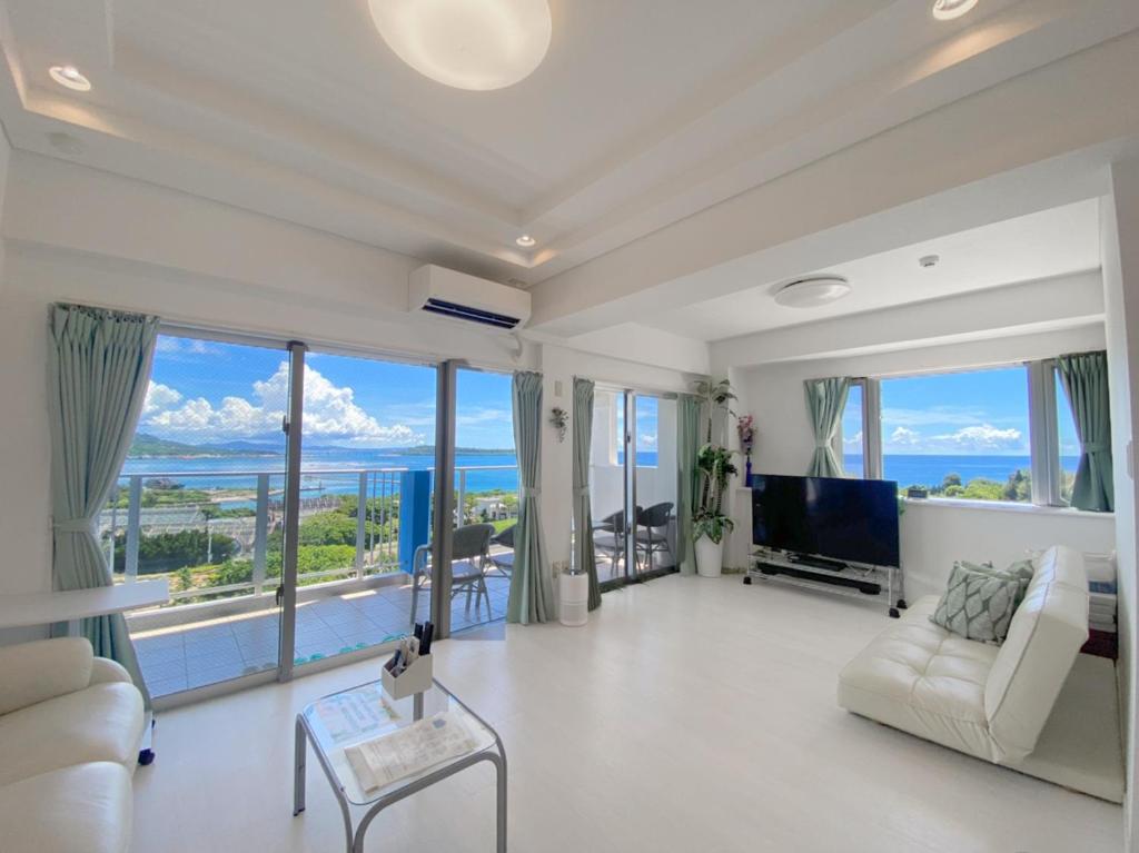 Ocean Front YAMAKAWA - Deniz Manzaralı Superior Daire - Üst Kat