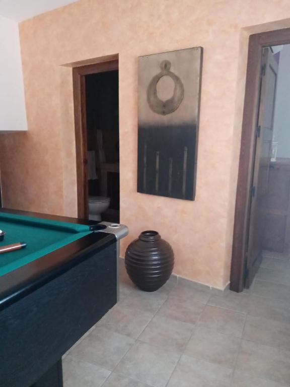Biliár nebo kulečník v ubytování Casa Cueva Soledad