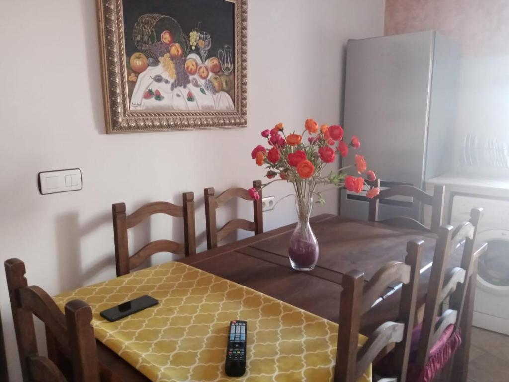 Posezení v ubytování Casa Cueva Soledad