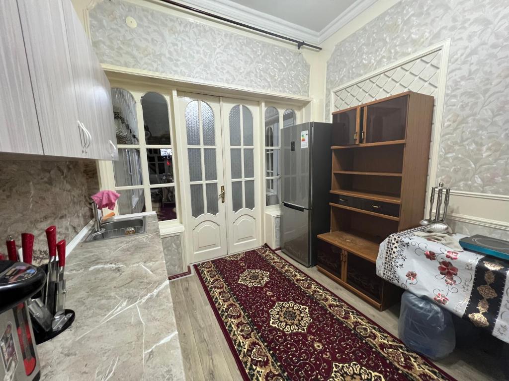 Kuchyň nebo kuchyňský kout v ubytování Bruce hostel