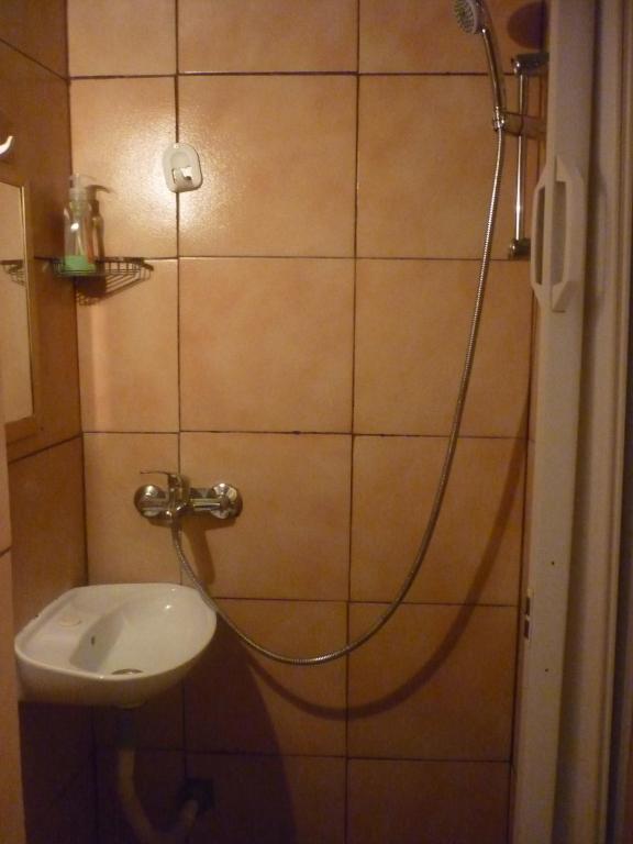 Koupelna v ubytování Rooms Duran