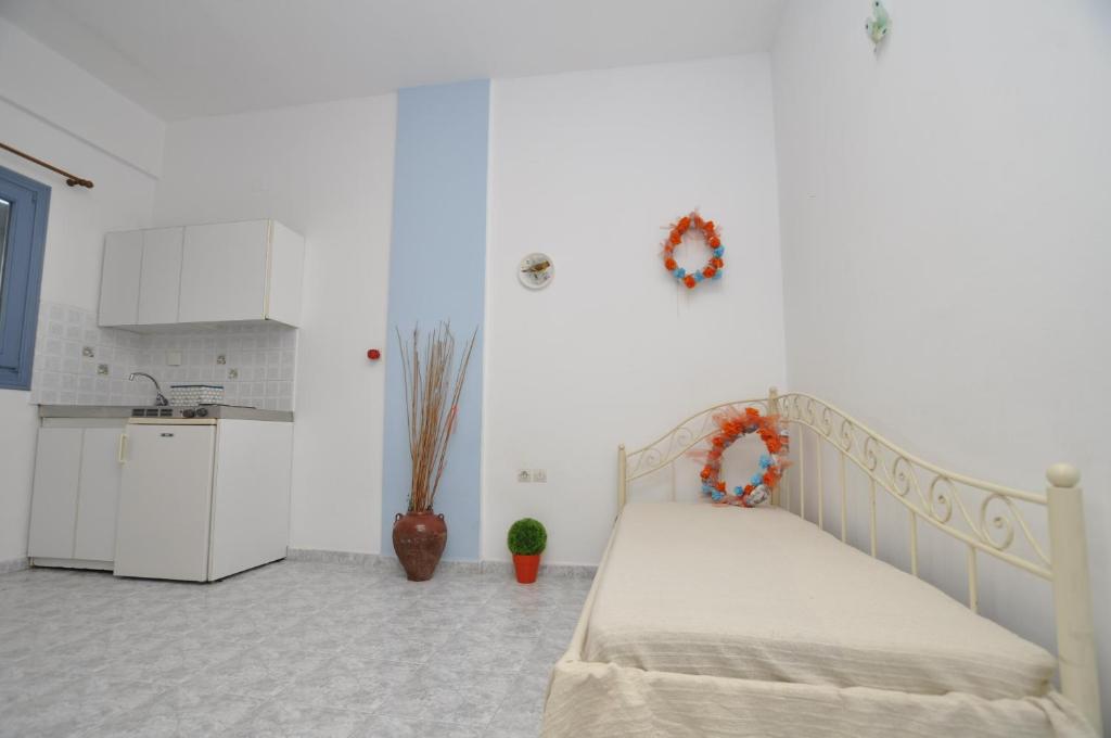 Kuchyňa alebo kuchynka v ubytovaní Manos Apartments