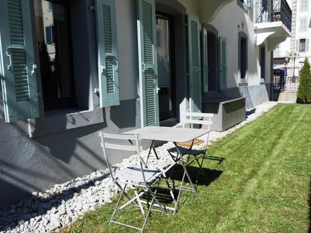 Appartement cosy au centre de Chamonix avec jardin, 2 pièces, bien équipé, accepte animaux