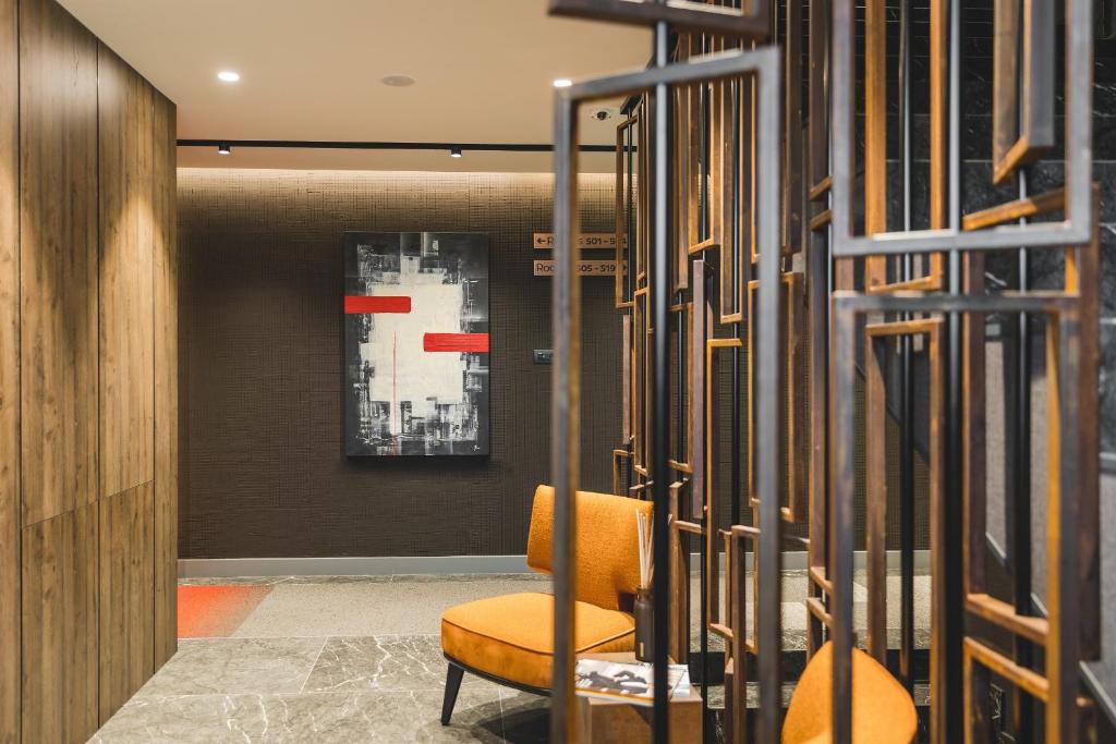 Posezení v ubytování SIGNUM Hotel