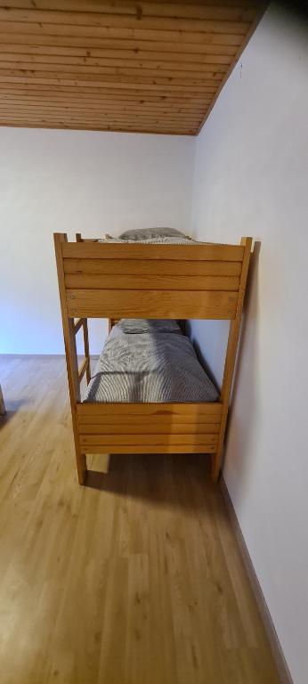 Postel nebo postele na pokoji v ubytování Apartma Vidic