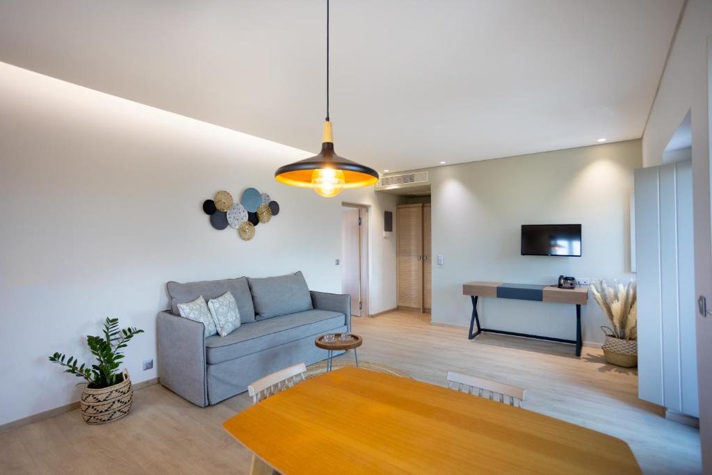 Posezení v ubytování Armantanis Luxury Suites