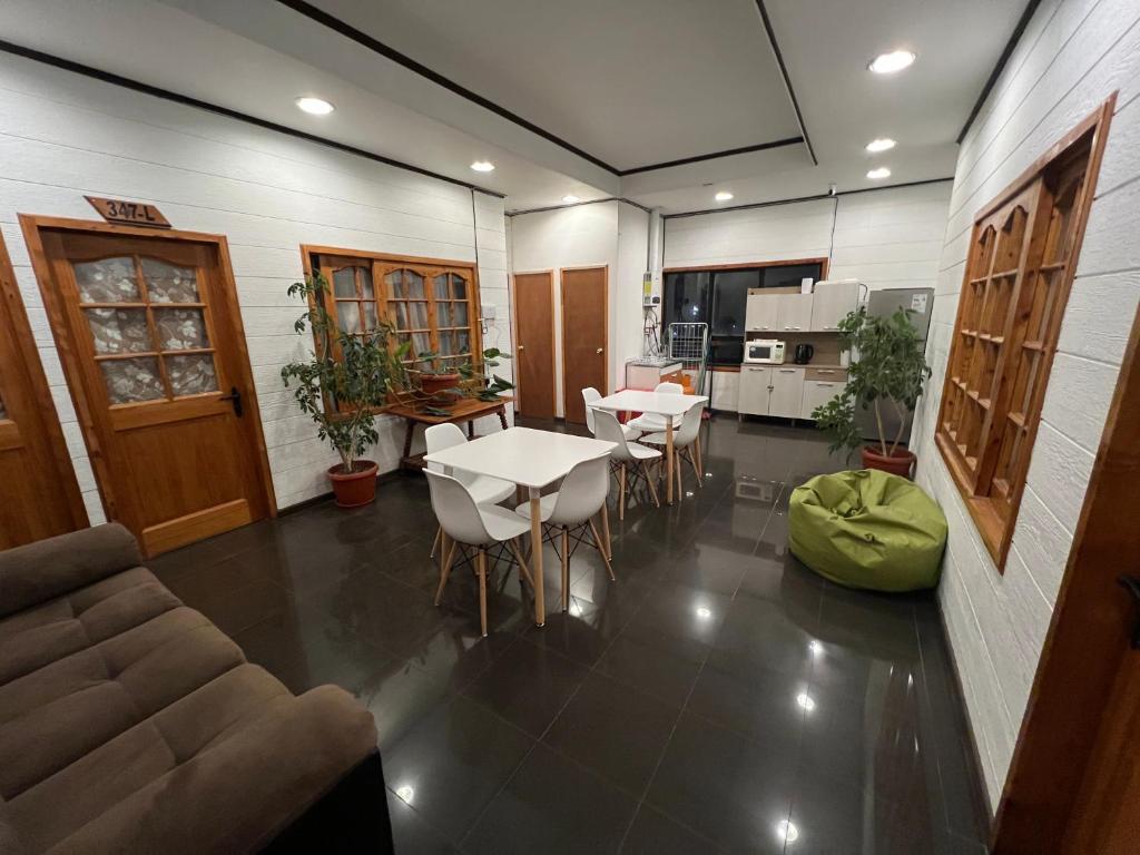Posezení v ubytování Hostal FloryMar