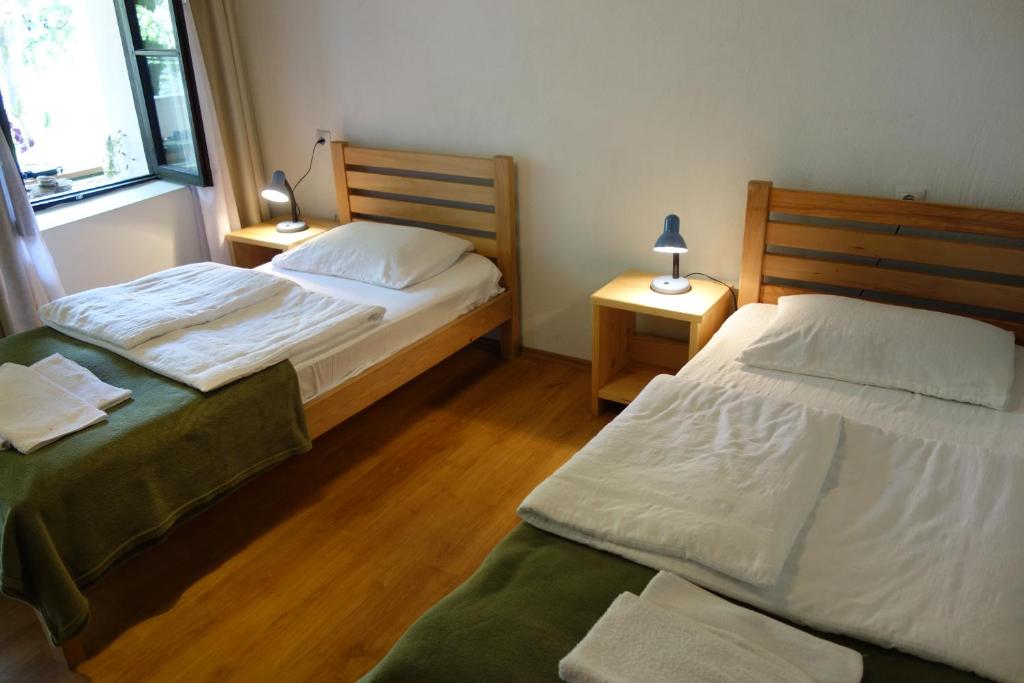 Llit o llits en una habitació de Guesthouse Mountain View