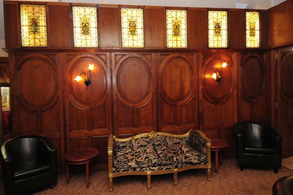 Posezení v ubytování Hôtel Aletti Palace