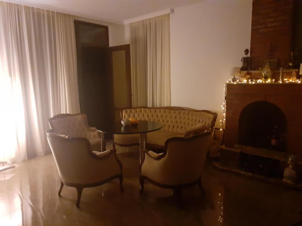 Posezení v ubytování Hotel Edelweiss