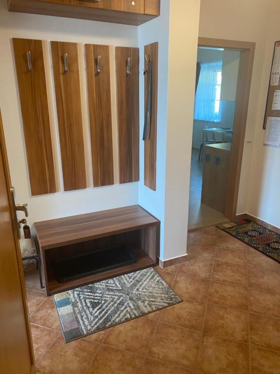 Kuchyň nebo kuchyňský kout v ubytování Apartmán Meluzína