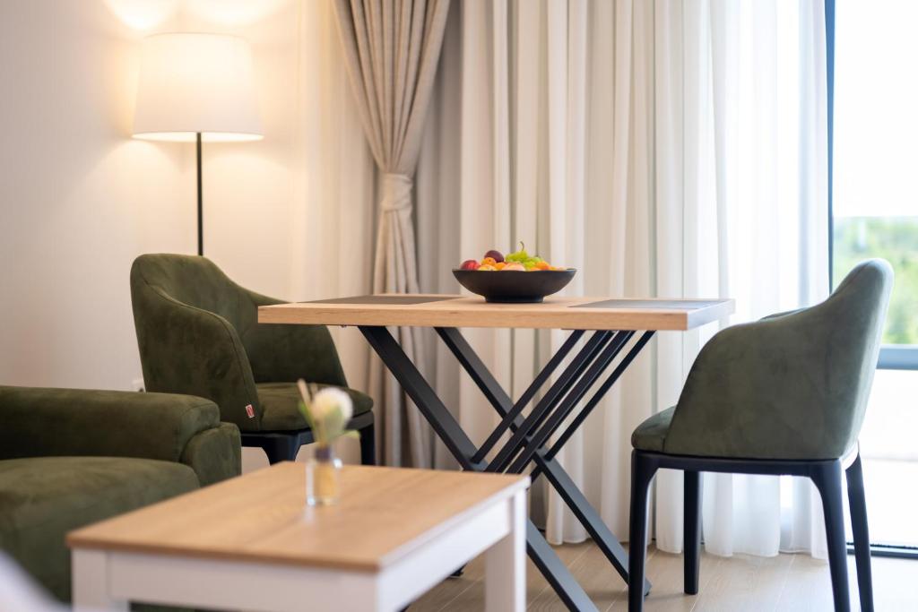 Posezení v ubytování Aparthotel Remaneo