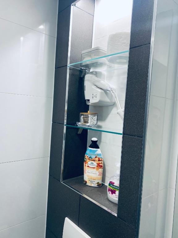 Kuchyň nebo kuchyňský kout v ubytování Sweet Apartment