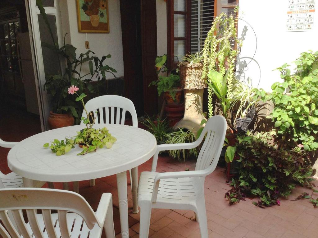 Zahrada ubytování Hostal don Felipe