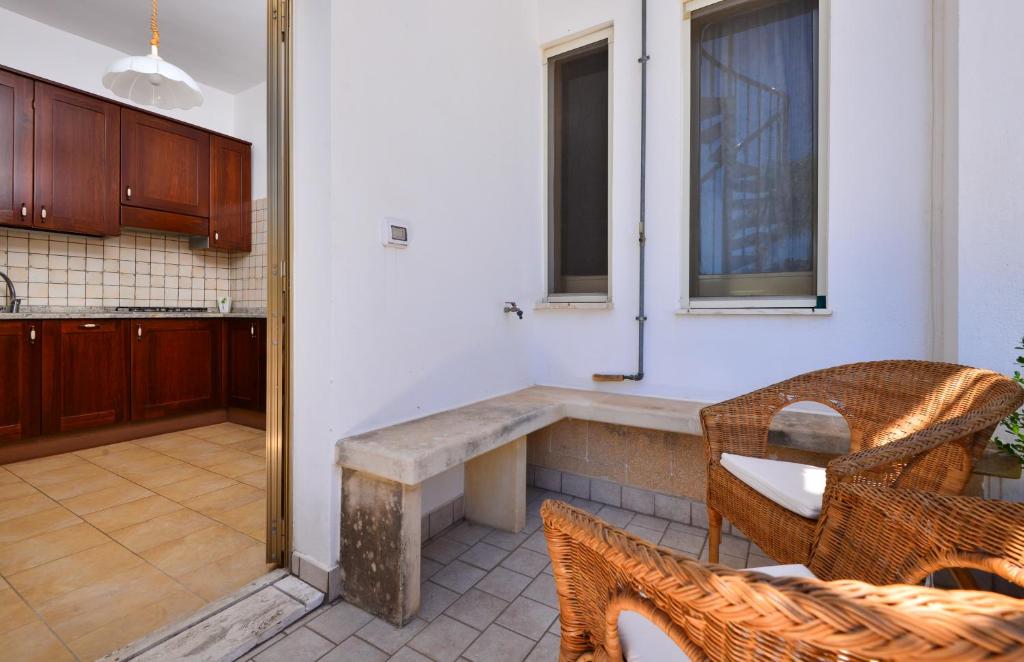 Kuchyň nebo kuchyňský kout v ubytování Balcone su Otranto