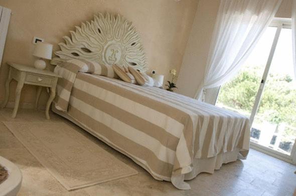 Postel nebo postele na pokoji v ubytování Hotel Bagni Lido