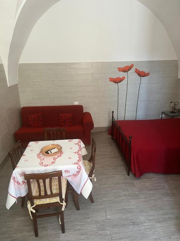 A seating area at Le Dimore di "TOTIGGIA"