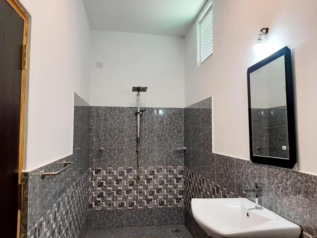 Koupelna v ubytování Hotel krish