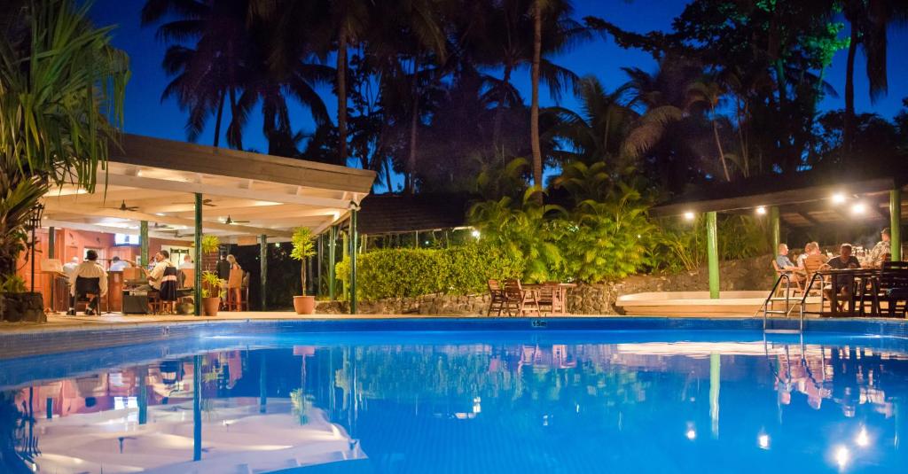 Bazén v ubytování Tanoa International Hotel nebo v jeho okolí