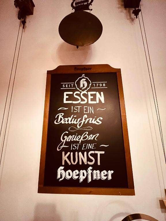 Certifikát, hodnocení, plakát nebo jiný dokument vystavený v ubytování Hotel Hoepfner Burghof