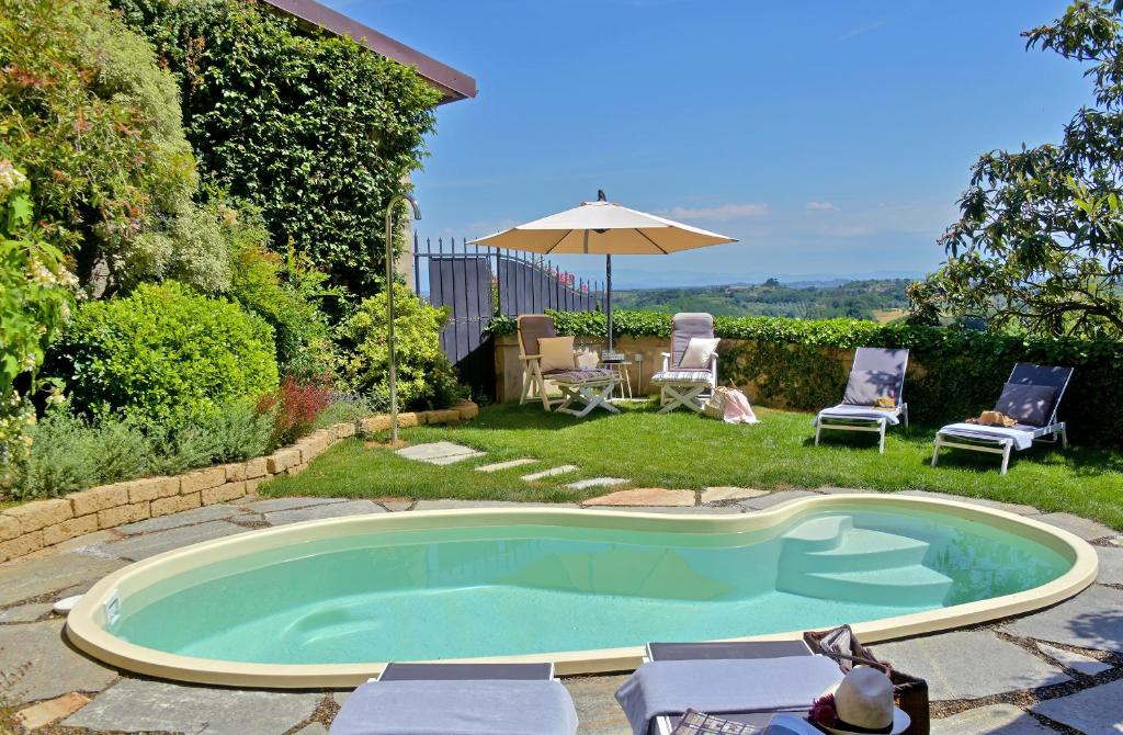 Bazén v ubytování Villa Carlotta con piscina nebo v jeho okolí