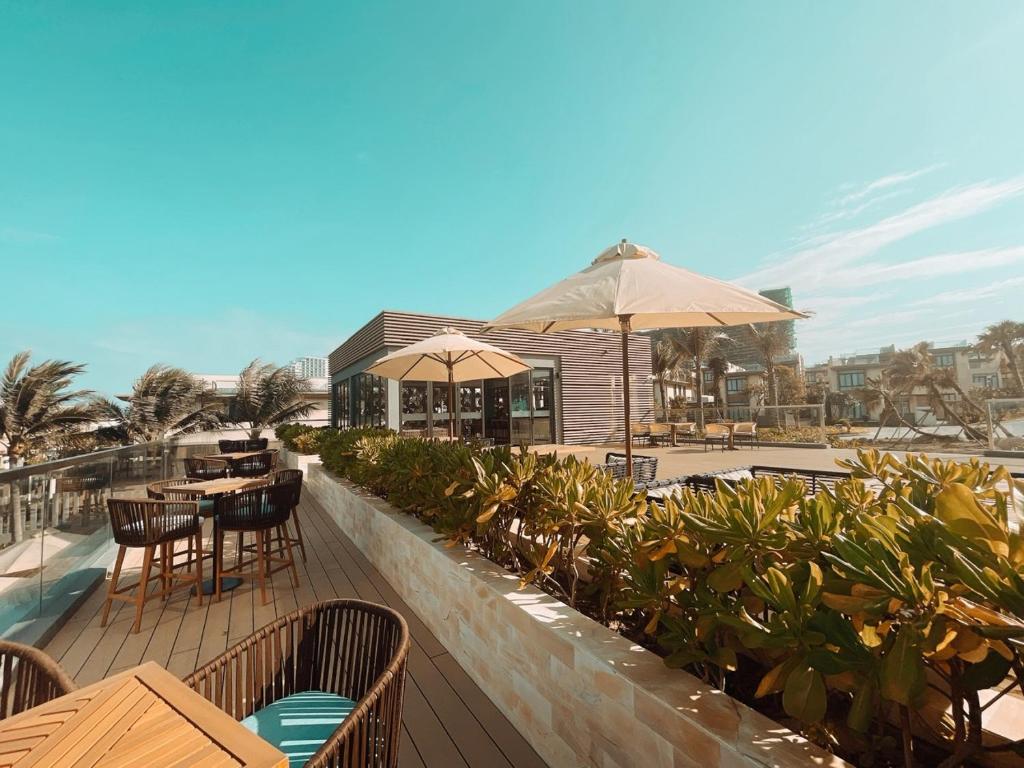 Bazén v ubytování Mystery Villas & Spa Cam Ranh nebo v jeho okolí