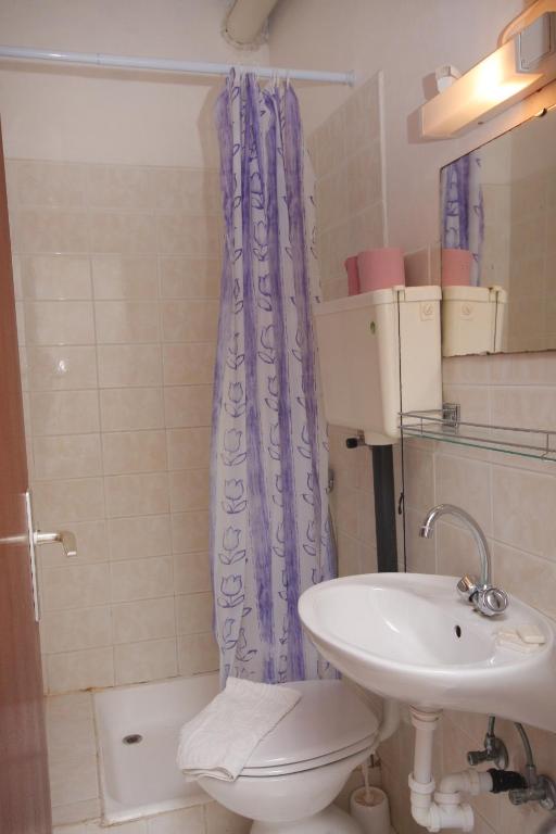 Koupelna v ubytování Apartment Suha Punta 5050a