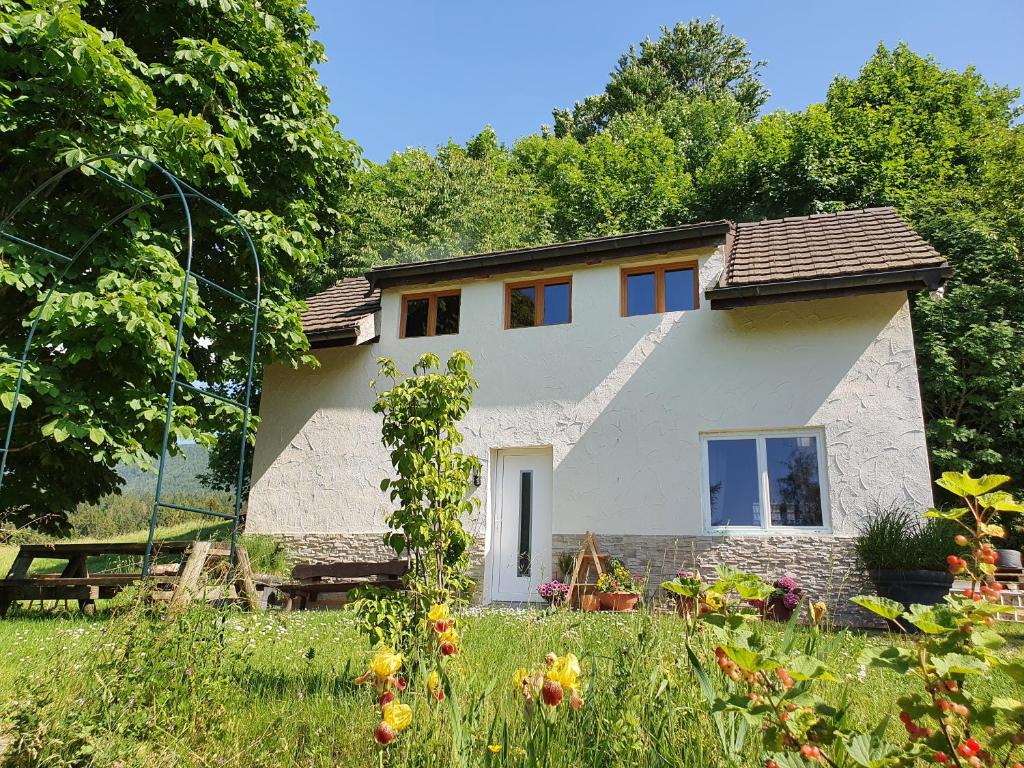 Zahrada ubytování Gîte de la Motte