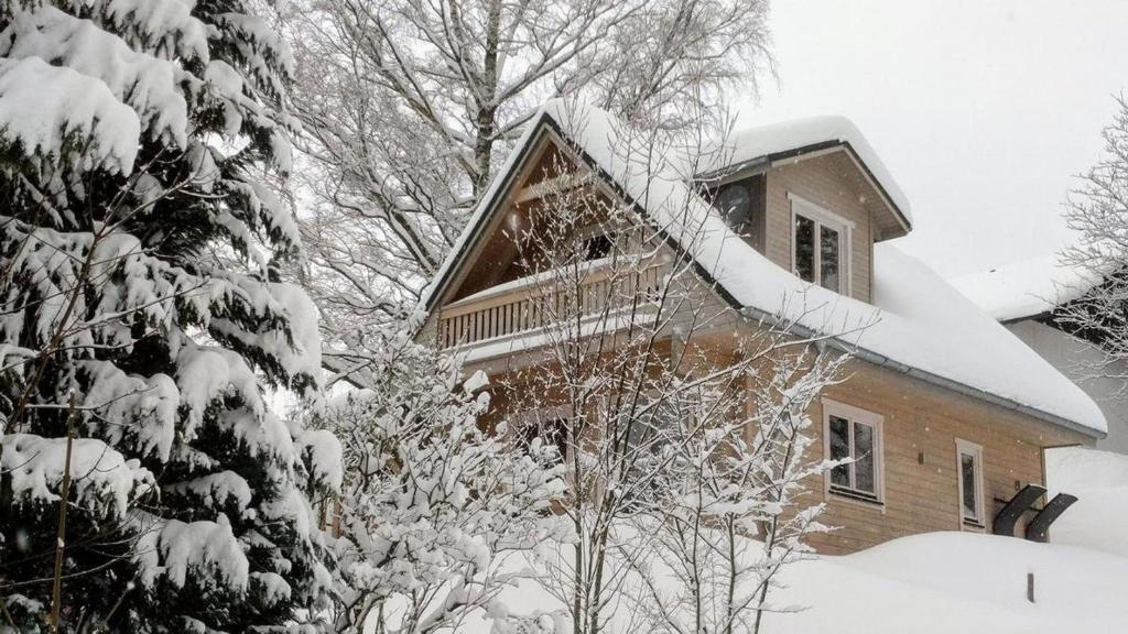 Chalets zum Latschen v zimě
