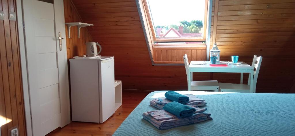 Kuchyň nebo kuchyňský kout v ubytování Pokoje Gościnne - U Wiktorii