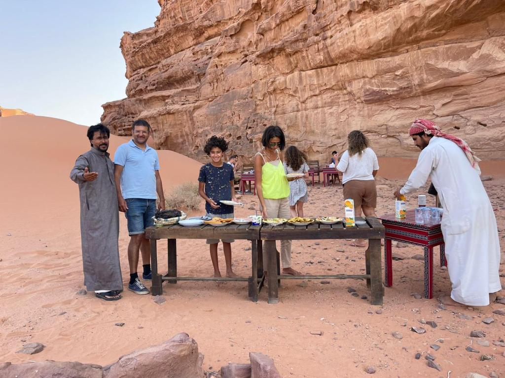 Hosté ubytování Wadi Rum Star Camp