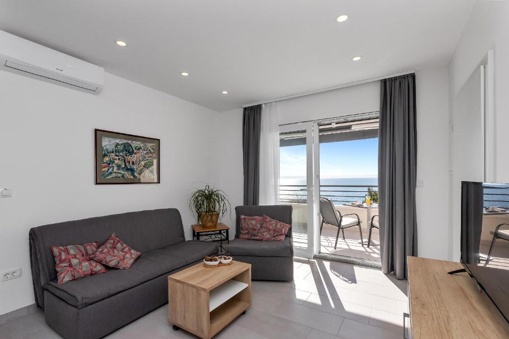 Posezení v ubytování Apartments and rooms by the sea Baska Voda, Makarska - 2578