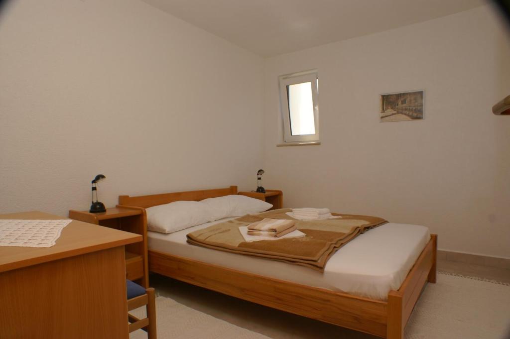 Posteľ alebo postele v izbe v ubytovaní Rooms by the sea Slano, Dubrovnik - 5205