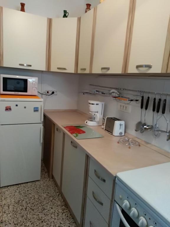 Kuchyňa alebo kuchynka v ubytovaní Apartments with parking spaces Makarska - 6784