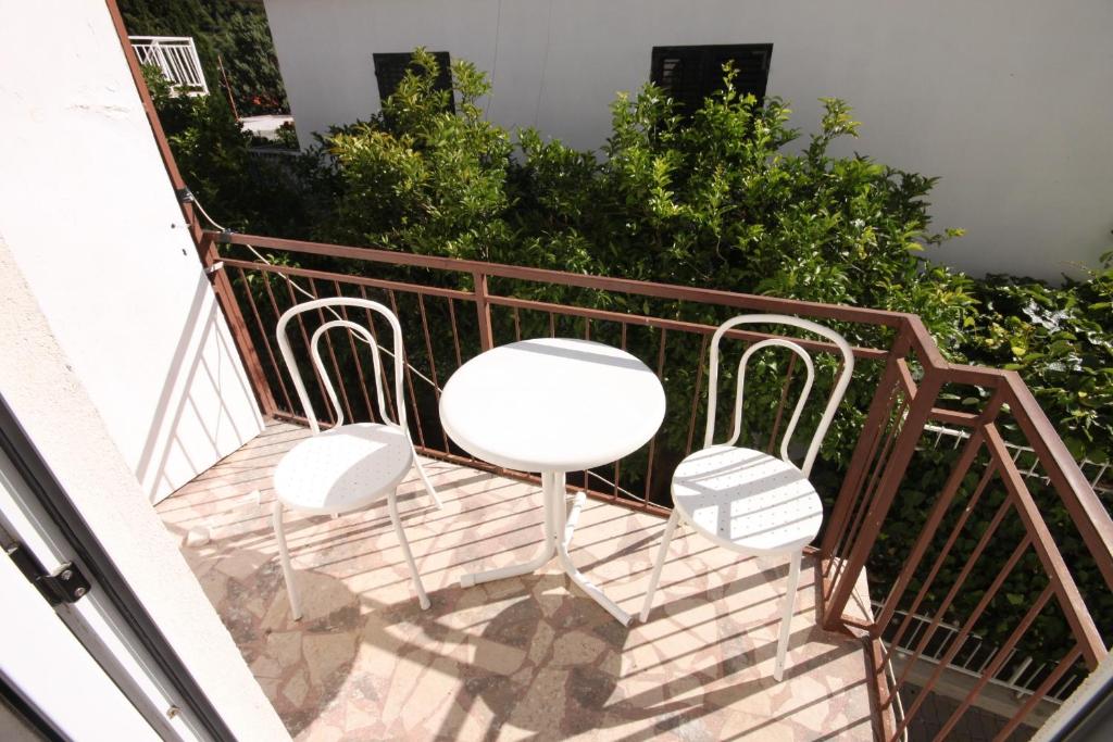 Balkón alebo terasa v ubytovaní Apartments by the sea Podaca, Makarska - 6677