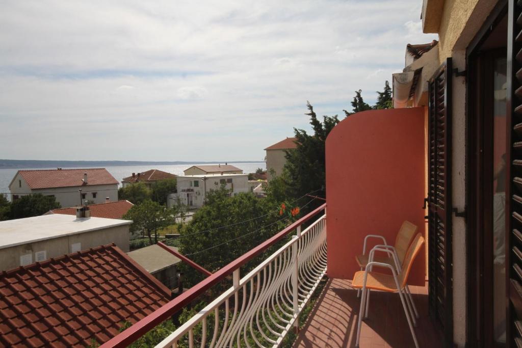 Balkón alebo terasa v ubytovaní Apartments and rooms with parking space Starigrad, Paklenica - 6594